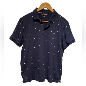 Michael Kors Cotton Golf Shirt Size Medium